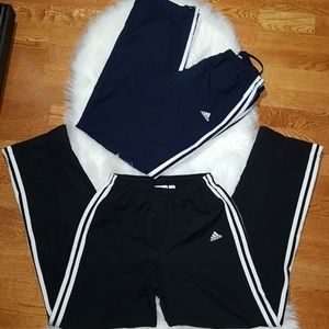 2 Pair ADIDAS Track Pants - Small